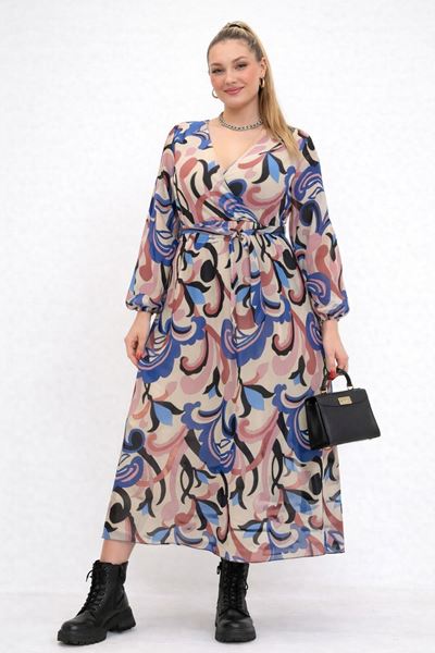 Immagine di CURVY GIRL QUALITY CHIFFON DRESS